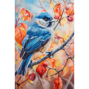 Blue Tit Canvas
